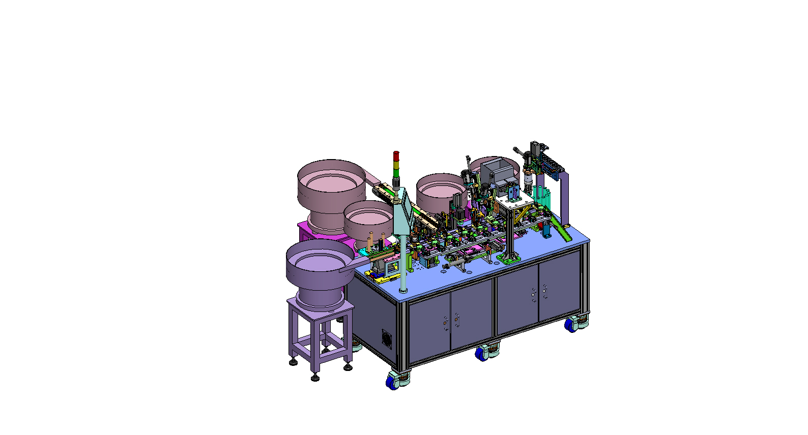 按钮开关自动组装机