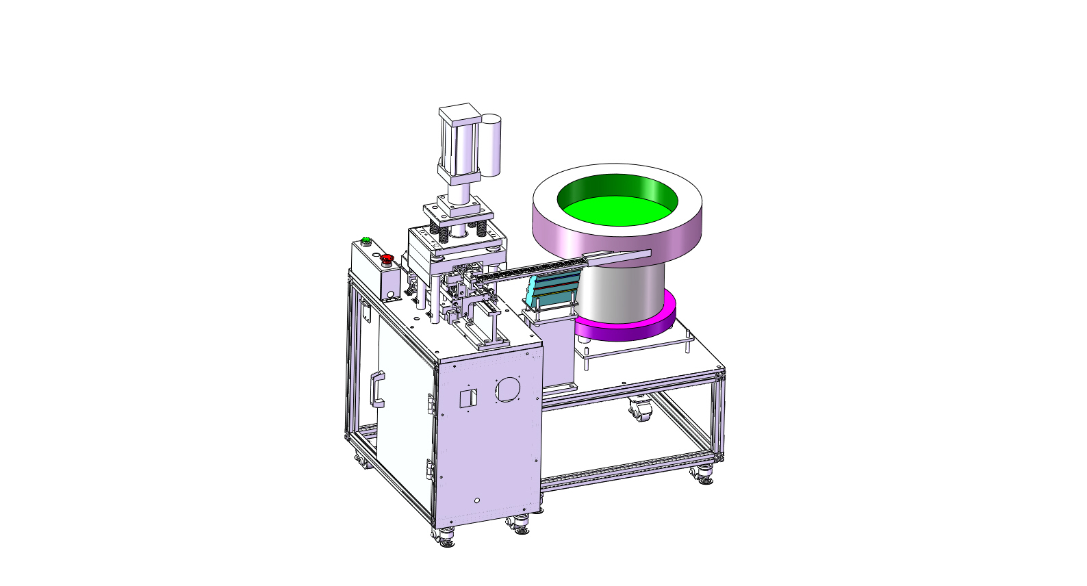 半自动光纤接头组装机